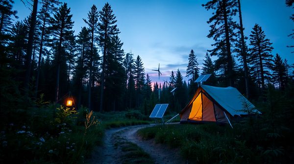 Des vacances écoresponsables : explorez le camping écologique